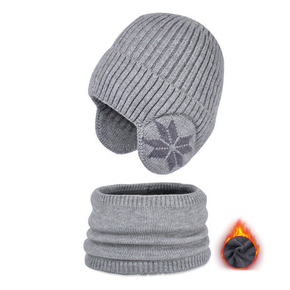 Cozy Childrens Winter Hat and Scarf Set