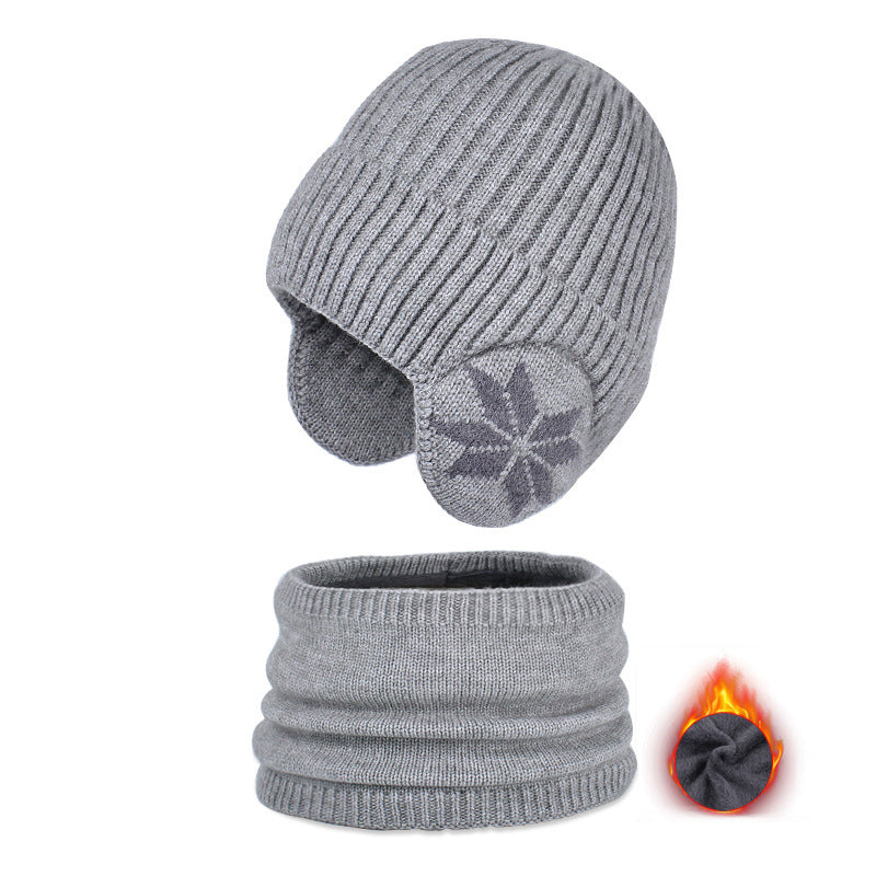Cozy Childrens Winter Hat and Scarf Set
