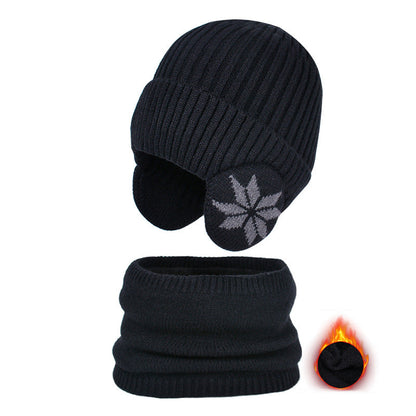 Cozy Childrens Winter Hat and Scarf Set