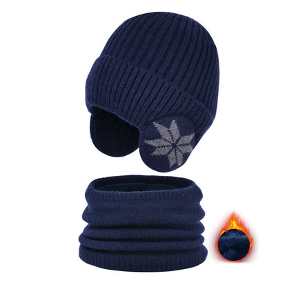 Cozy Childrens Winter Hat and Scarf Set