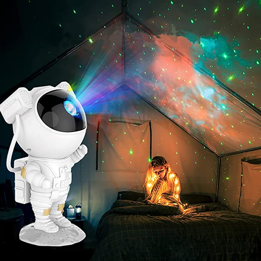 Cosmic Space Projector with 360° Spin and Remote - Luxicro
