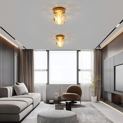 Elegant Glass LED Wall Lamp Modern Lighting Fixture - Luxicro