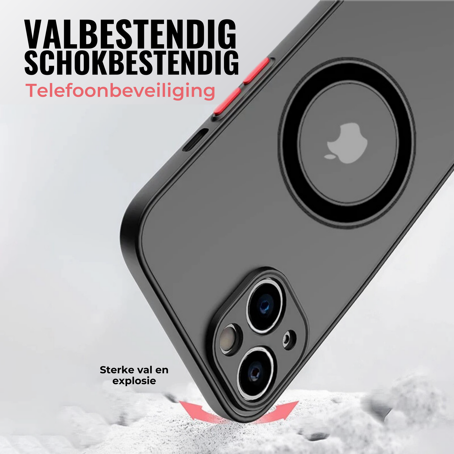 Slim Clear iPhone Case with Durable Shock Absorption