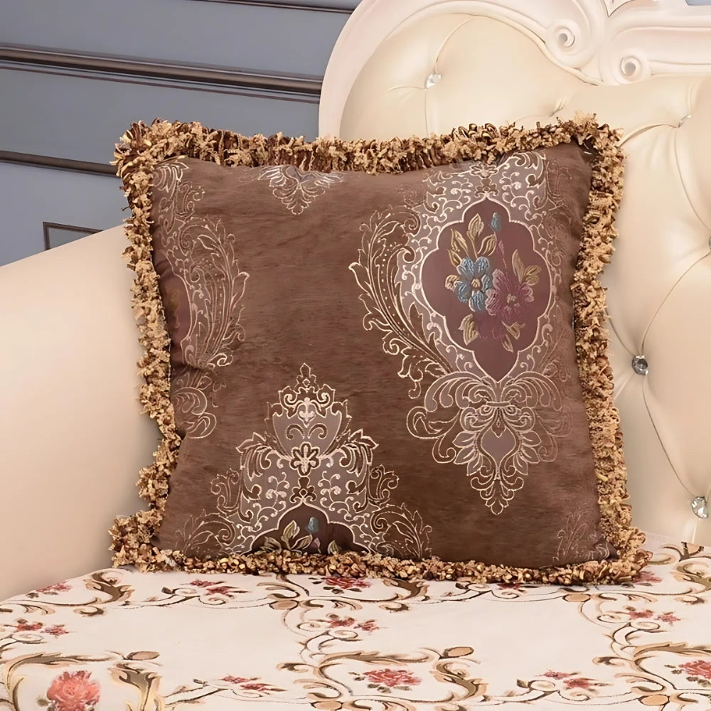 Luxury Floral Pillow Cover