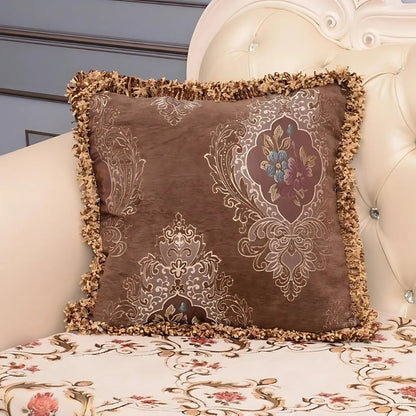 Luxury Floral Pillow Cover
