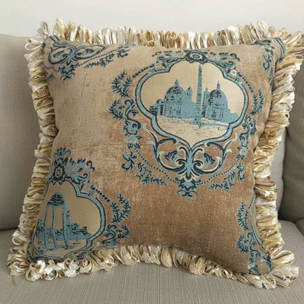 Luxury Floral Pillow Cover