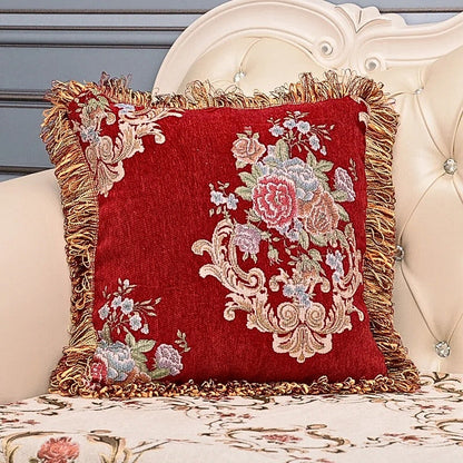 Luxury Floral Pillow Cover