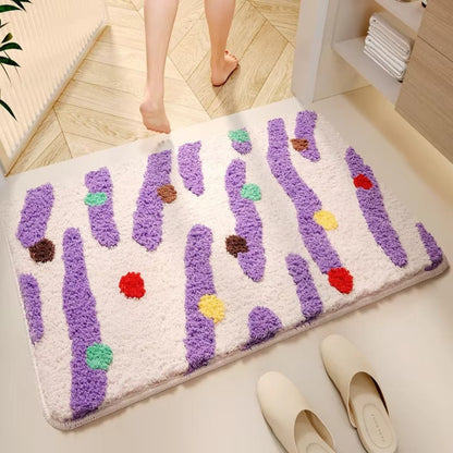 Bright Fun Rainbow Bath Mat