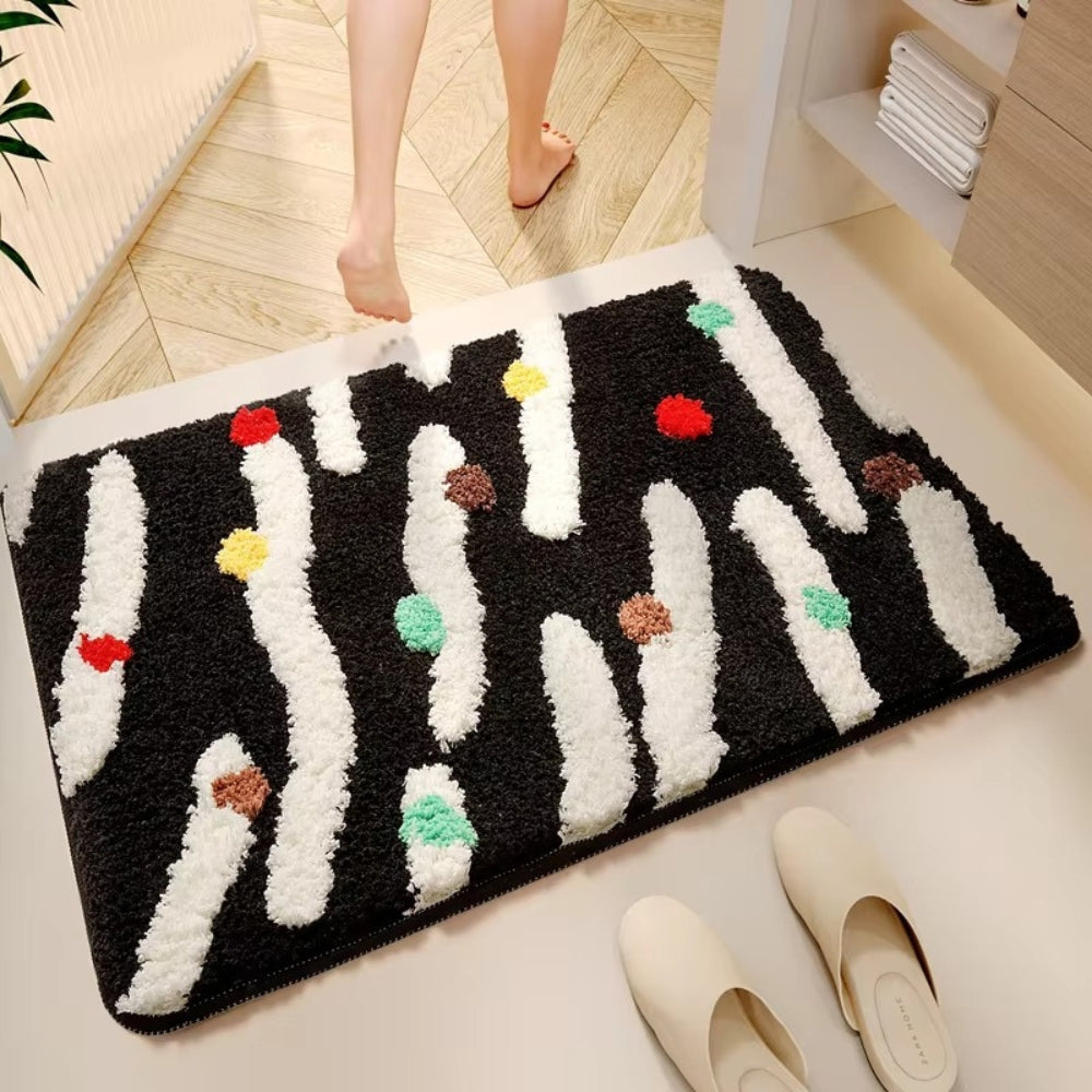 Bright Fun Rainbow Bath Mat