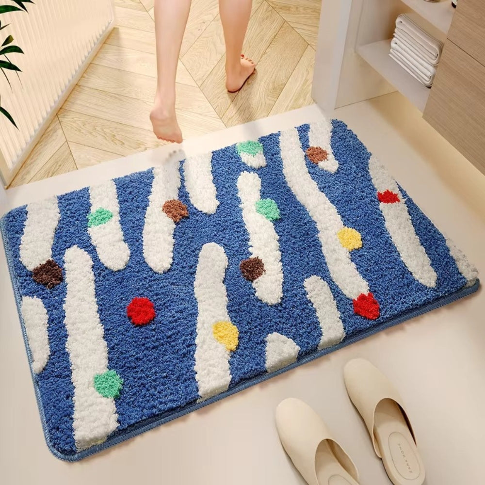 Bright Fun Rainbow Bath Mat