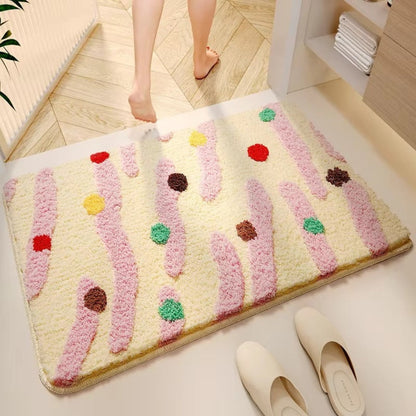 Bright Fun Rainbow Bath Mat