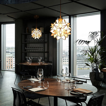 Beautiful Glass Drop Ceiling Pendant Light - Luxicro