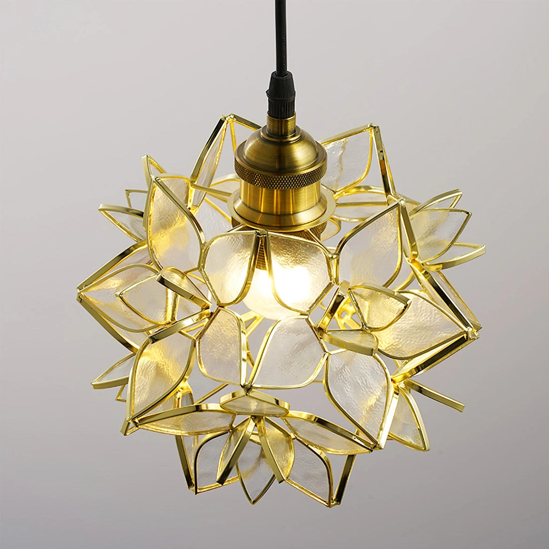 Rustic Wooden Pendant Light
