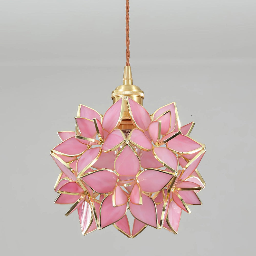 Rustic Wooden Pendant Light