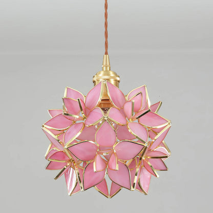 Rustic Wooden Pendant Light
