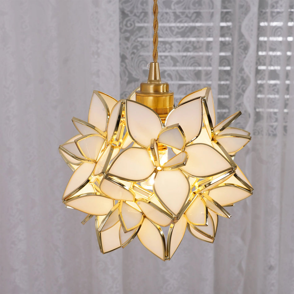 Rustic Wooden Pendant Light