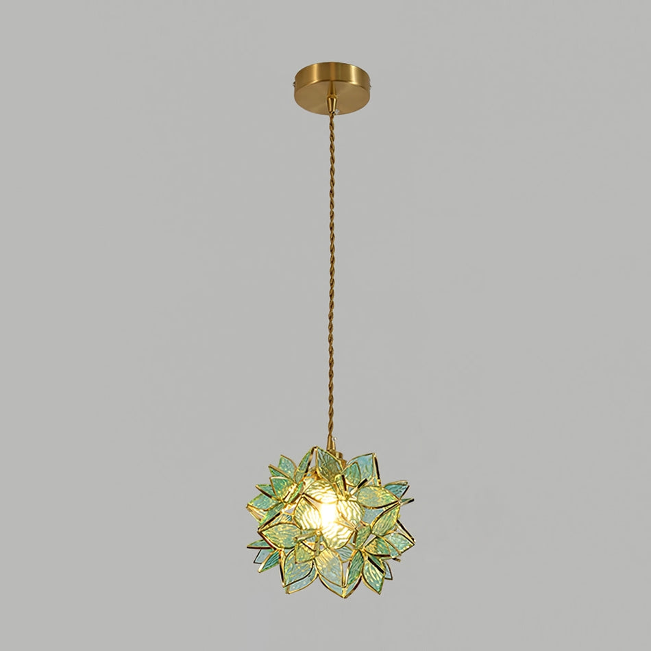 Rustic Wooden Pendant Light
