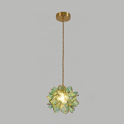 Rustic Wooden Pendant Light