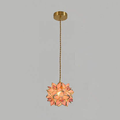Beautiful Glass Drop Ceiling Pendant Light