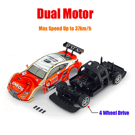 Fast Remote Control Racing Car GTR Model