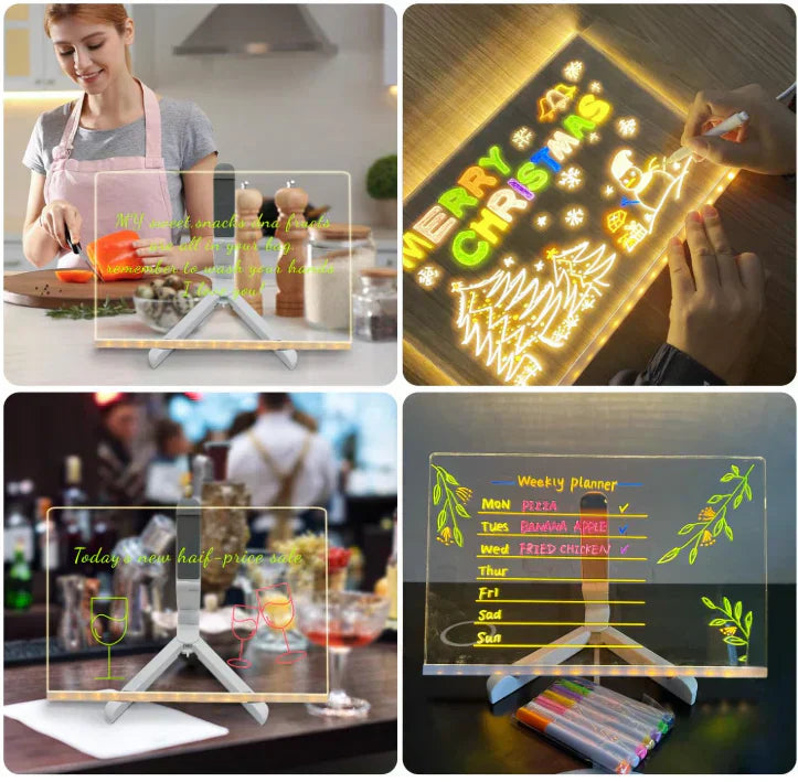 Colorful LED Display Board for Artistic Expressions