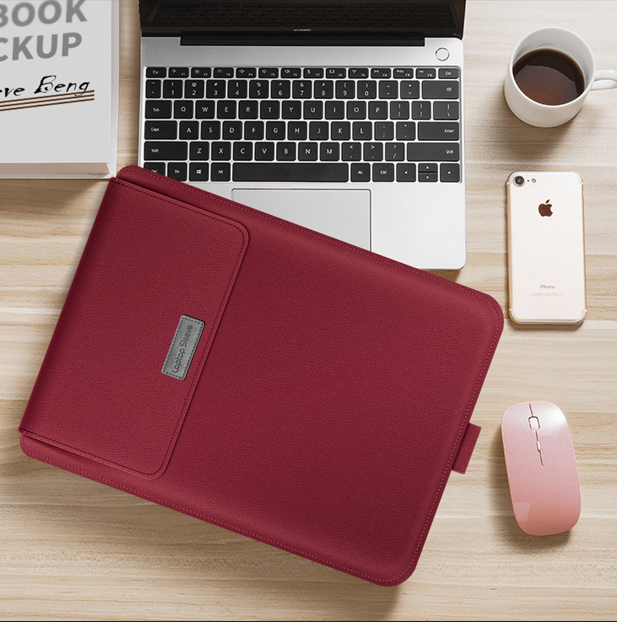 Slim Laptop Case with Stand and 4-in-1 Shield