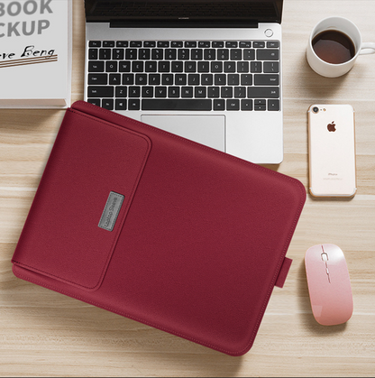 Slim Laptop Case with Stand and 4-in-1 Shield