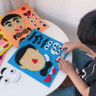 Fun Emotions Learning Puzzle Toy