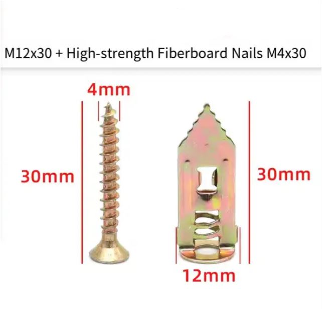 Easy Install Drywall Anchors No Drill Required
