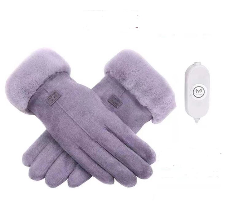Warm Waterproof Touchscreen Winter Gloves with Heat Settings