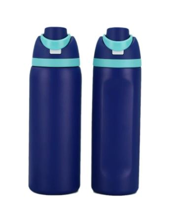 Leak Resistant Thermal Stainless Steel Drink Bottle with Straw
