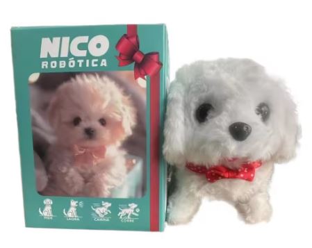 Fun Electronic Pet Dog Toy with Realistic Details