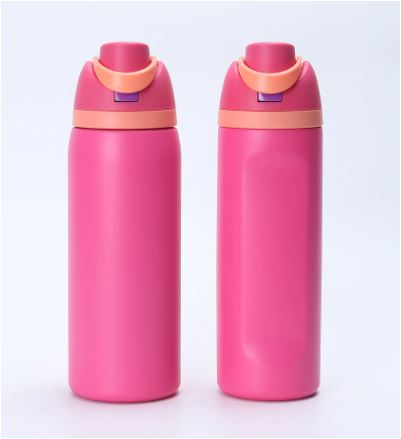 Leak Resistant Thermal Stainless Steel Drink Bottle with Straw