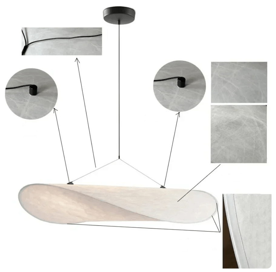 Stylish Silk Pendant Light Fixture