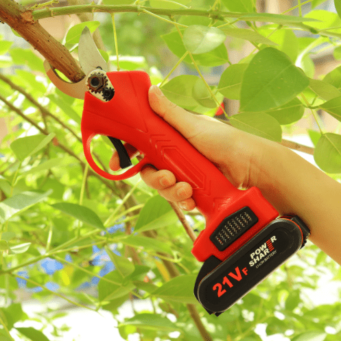 Wireless Garden Pruning Scissors with Comfort Grip - Luxicro