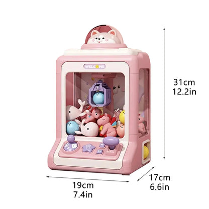 Colorful Small Claw Machine Game for Children