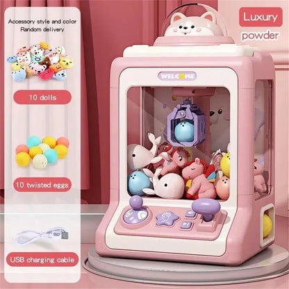Colorful Small Claw Machine Game for Children