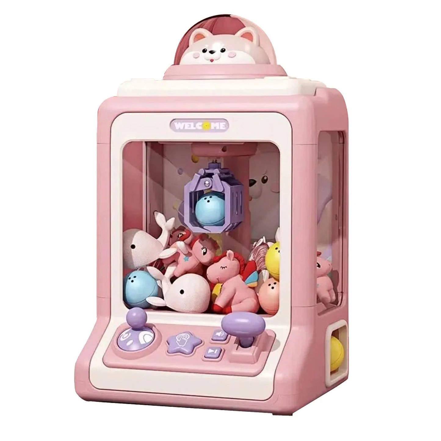 Colorful Small Claw Machine Game for Children - Luxicro