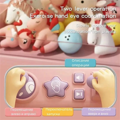 Colorful Small Claw Machine Game for Children