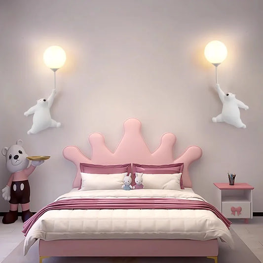 Bright Fun Kids Bedroom Night Light Lamp - Luxicro