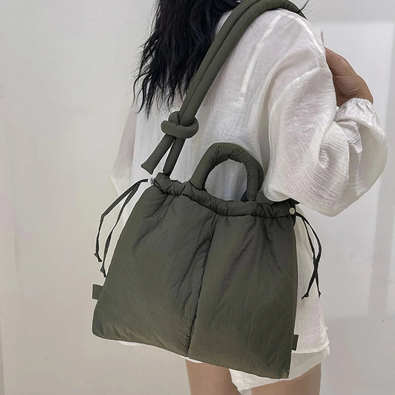 Stylish Down Filled Tote Bag
