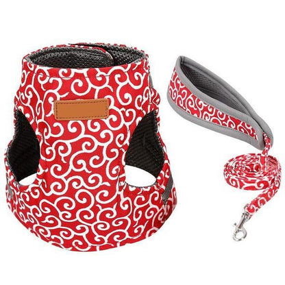 Comfortable Cat Harness and Leash Set for Walking