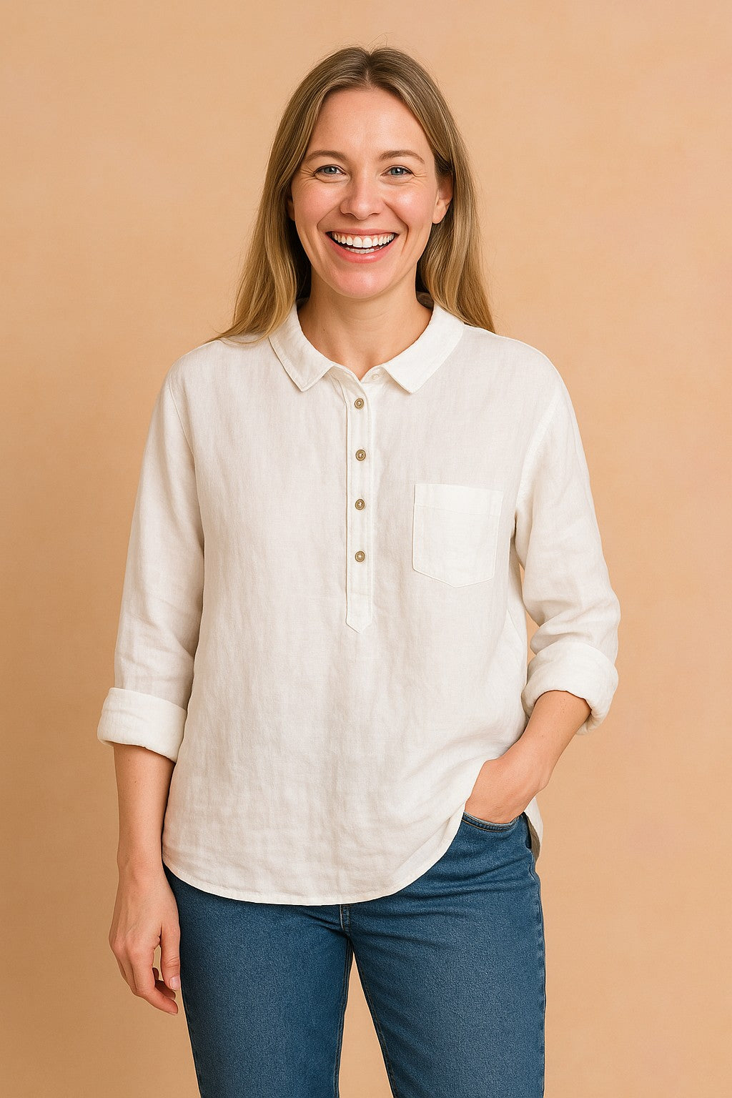Relaxed Fit Ladies Casual Tee