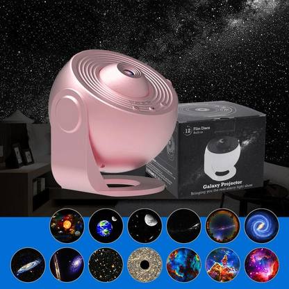 Colorful Galaxy Star Projector Night Lamp