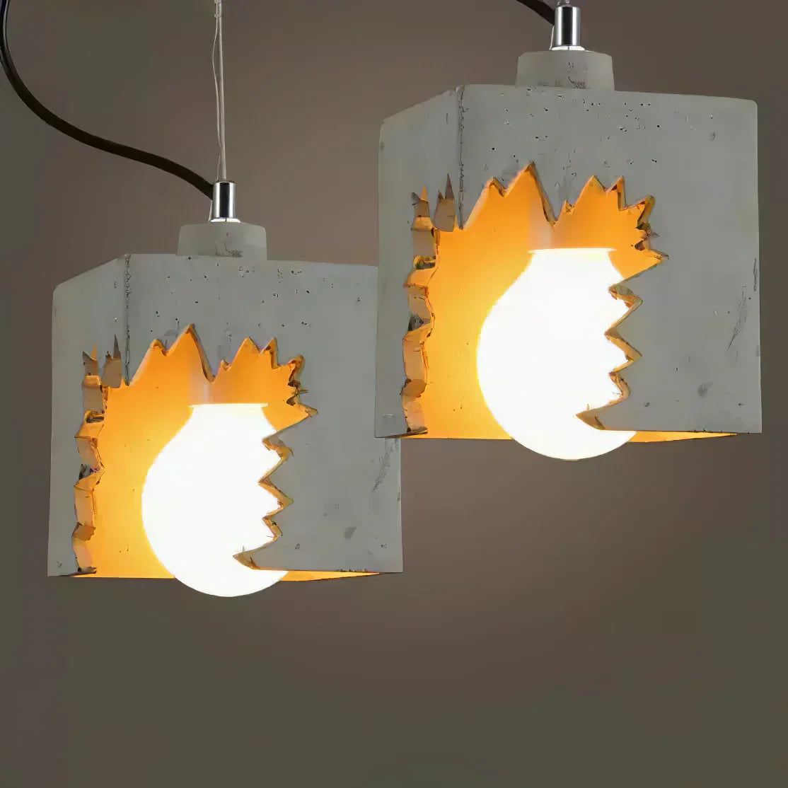 Edgy Loft Pendant Lamp in Urban Style - Luxicro
