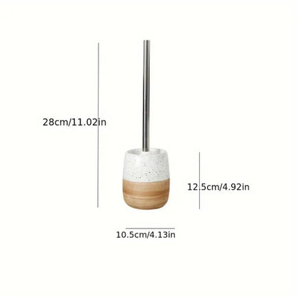 Luxury Bathroom Toilet Brush Holder Set
