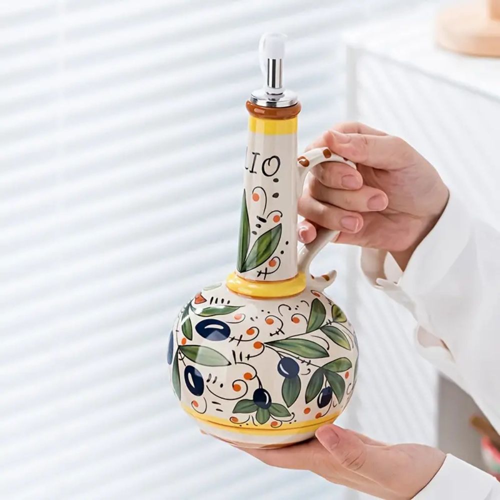 Stylish Olive Oil Pourer Bottle - Luxicro