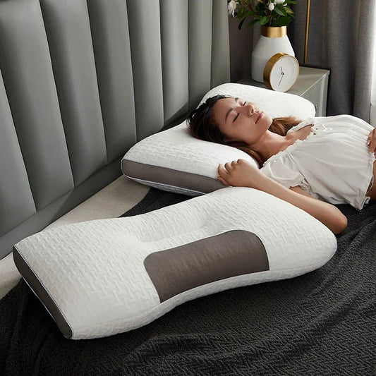 Contour Support Neck Pain Relief Pillow - Luxicro