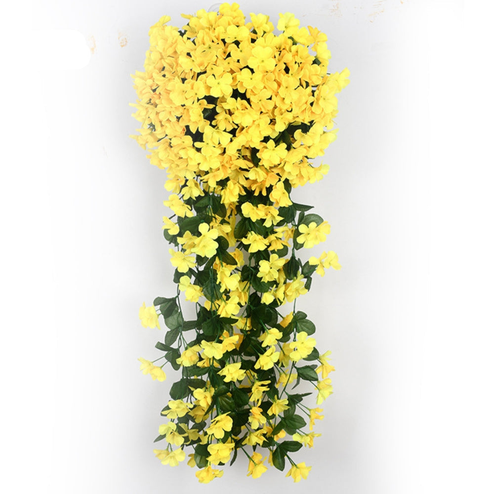 Artificial Floral Hanging Basket - Luxicro