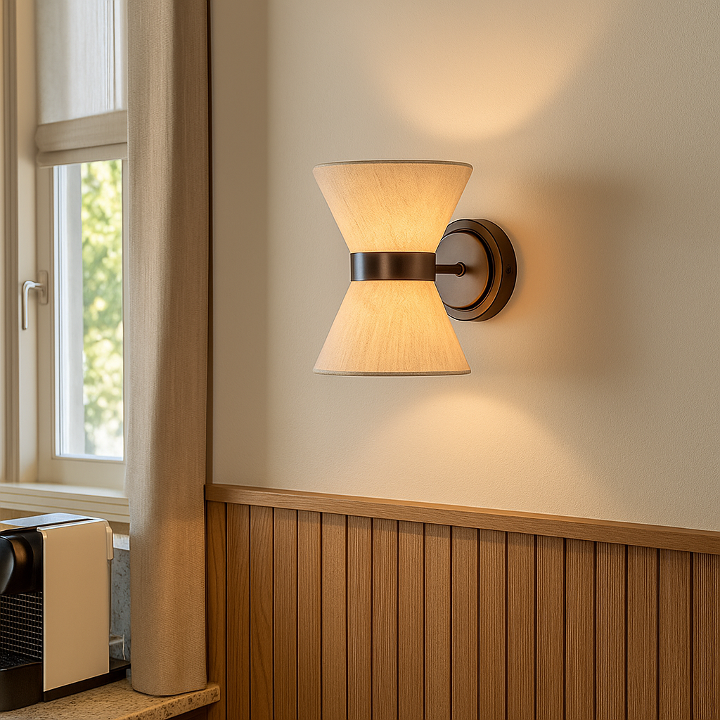 Elegant Linen Pendant Light - Luxicro
